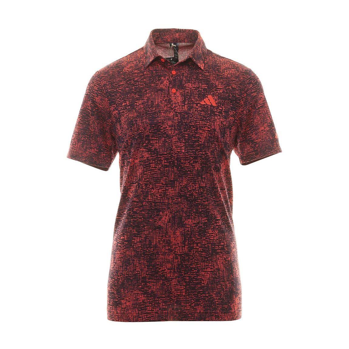 Red Adidas Aerial Jacquard Polo main product photo