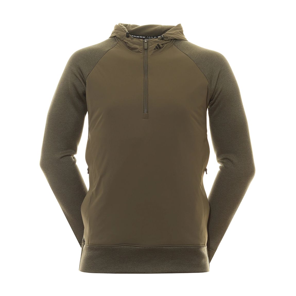Khaki Adidas Frostguard Padded Hoodie main product photo