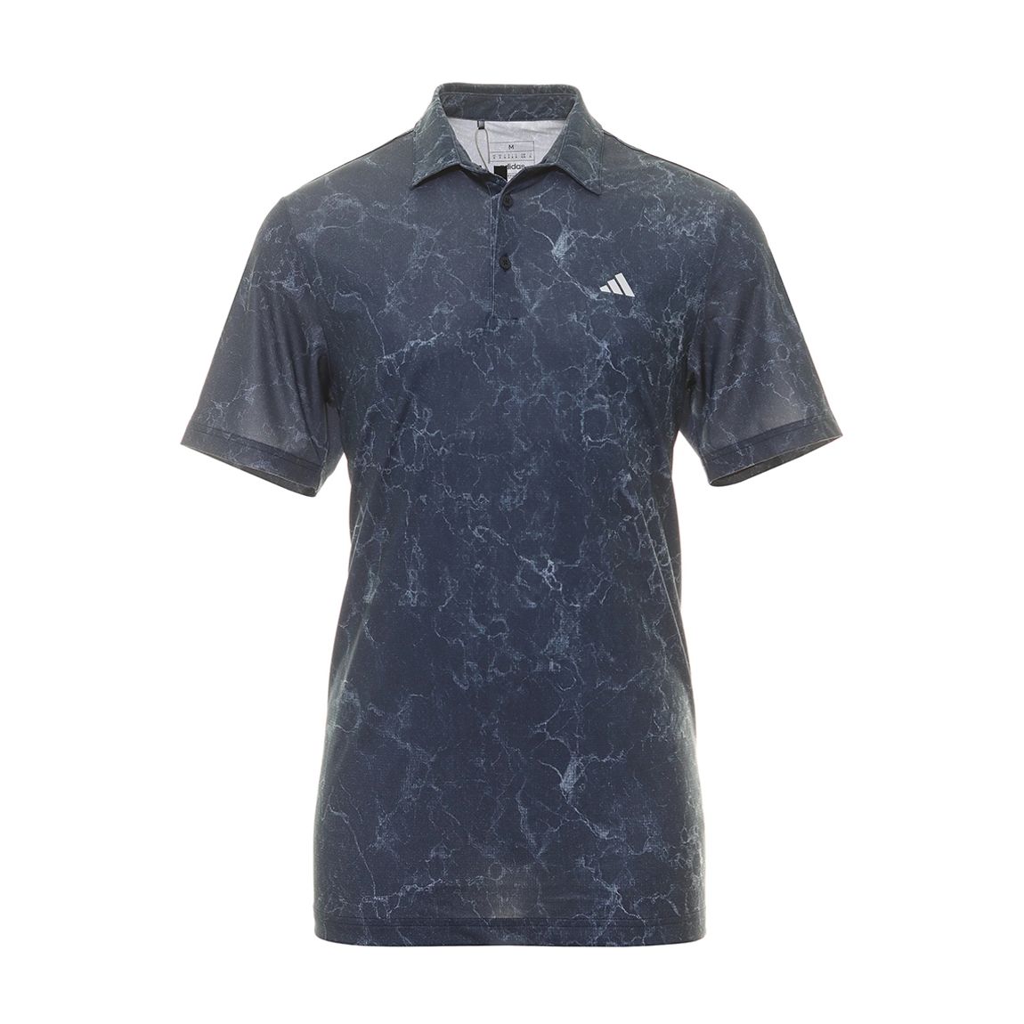 Navy Adidas Ultimate Print Polo main product photo