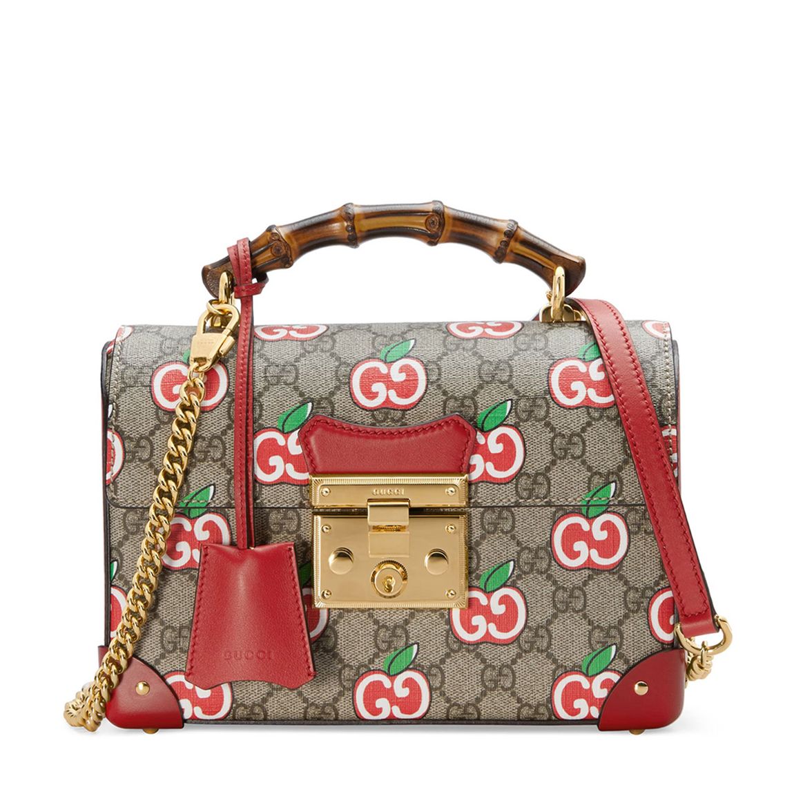 Gucci Chinese Valentine'S Day Padlock Small Bamboo Shoulder Bag In Beige main product photo
