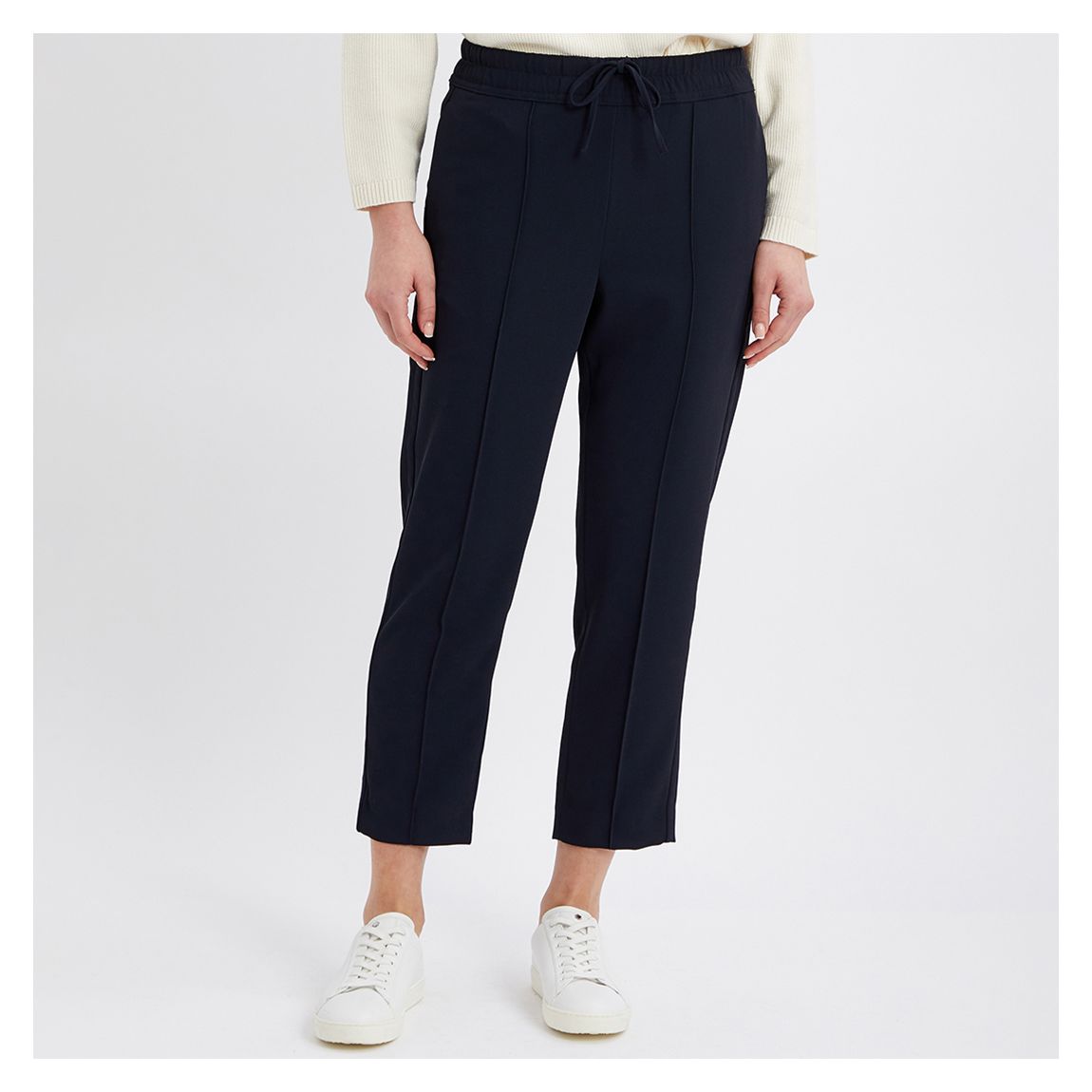 Navy Odessa Tapered Trousers main product photo