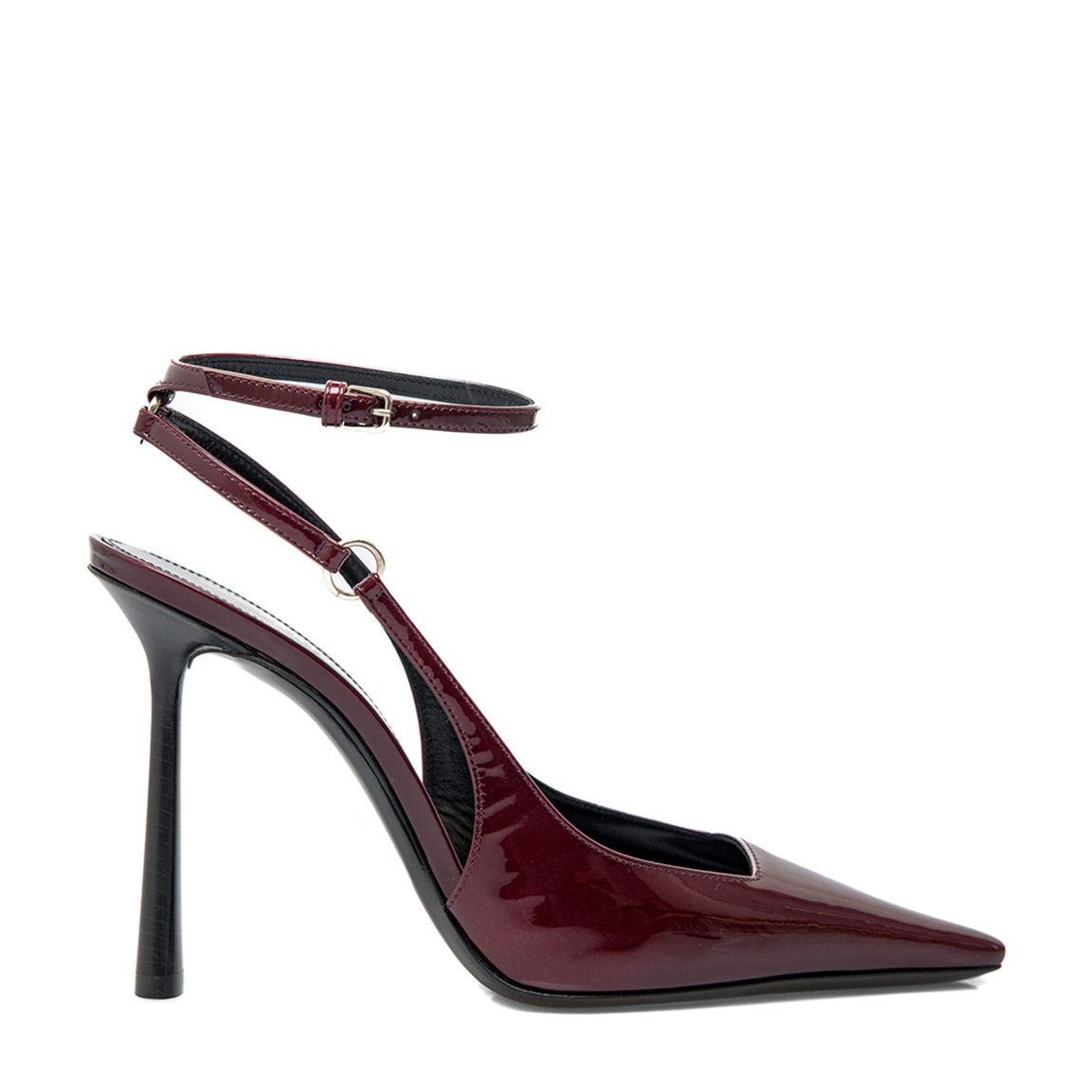 Burgundy Leather Calista Slingback Pump main product photo