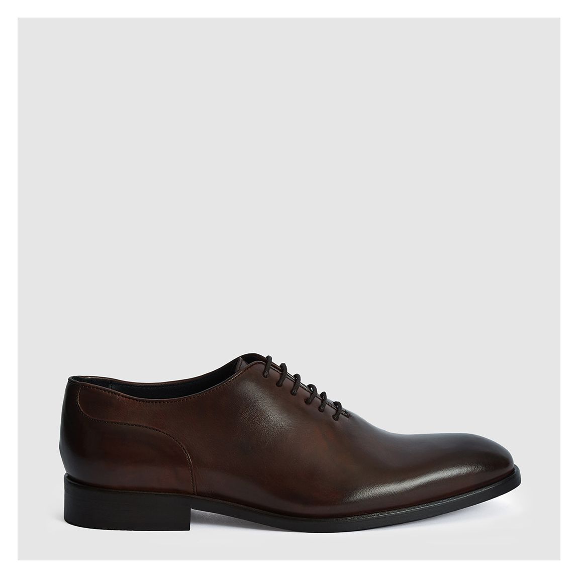 Dark Brown Bay Leather Shoes main product photo