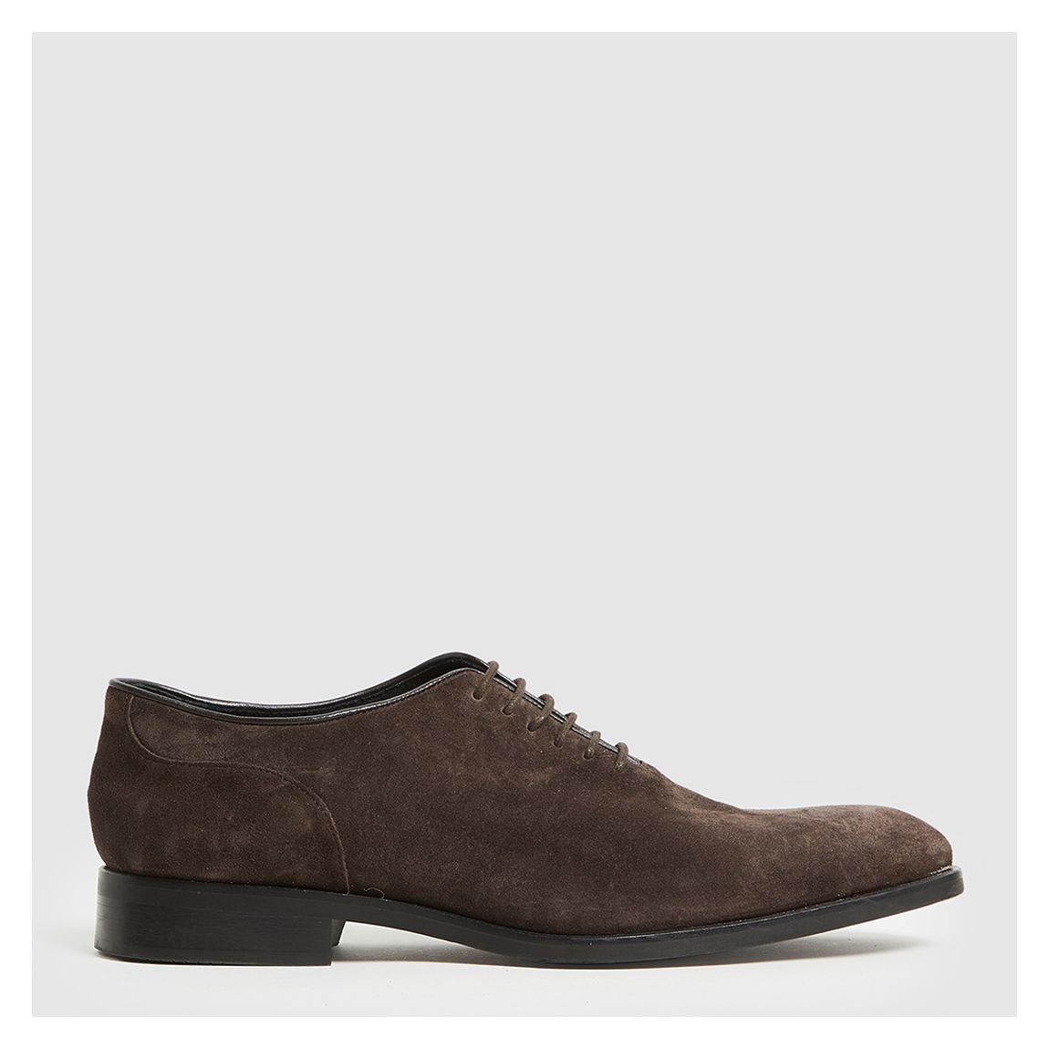 Dark Brown Bay Leather Shoes main product photo