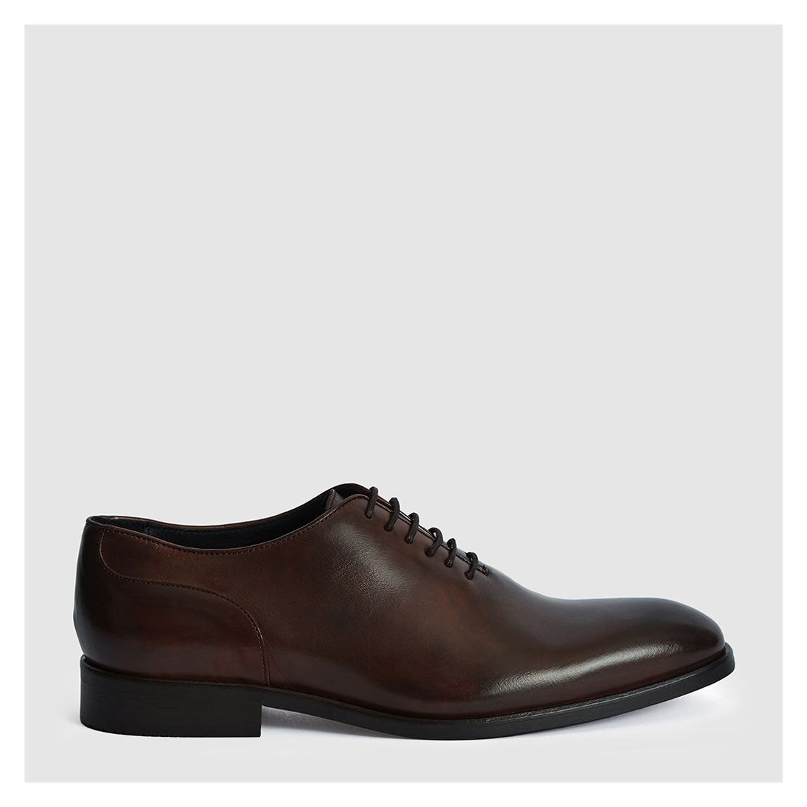 Dark Brown Bay Lace Up Leather Formal Shoes main product photo