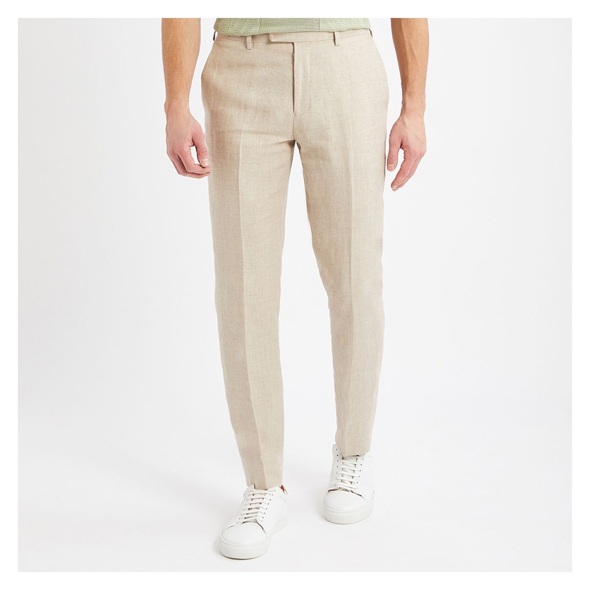 Sand Gosnold Linen Suit Trousers main product photo