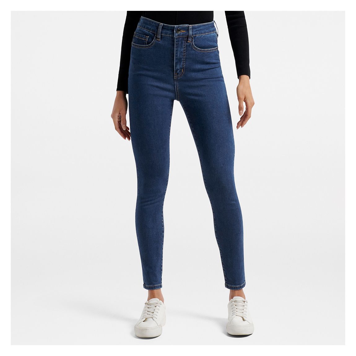 Indigo Bella Cropped High Rise Jean main product photo