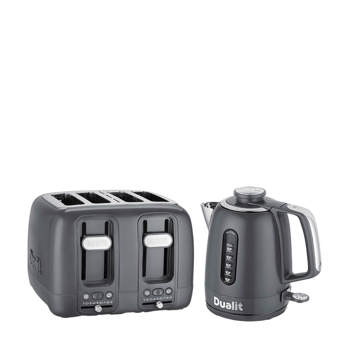 Domus 4 Slot Toaster and Kettle Bundle main product photo