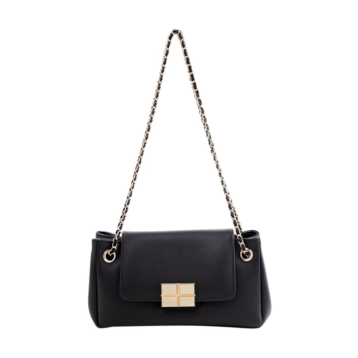 Black Siena Shoulder Bag main product photo