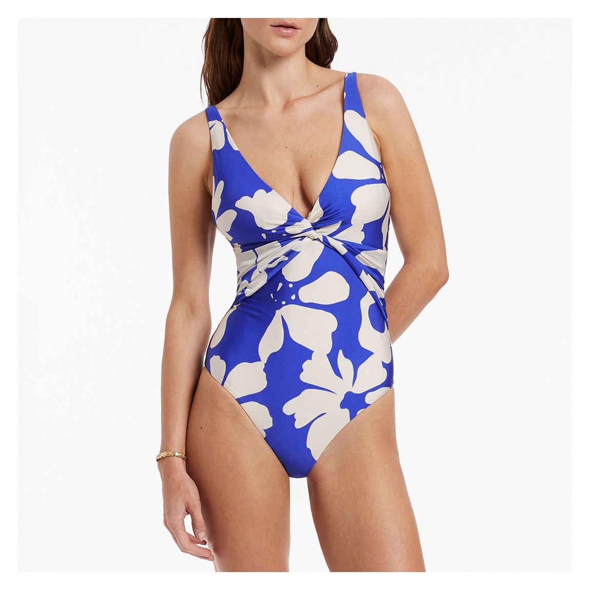 Emporio Dd Twist Front One Piece Swimsuit main product photo
