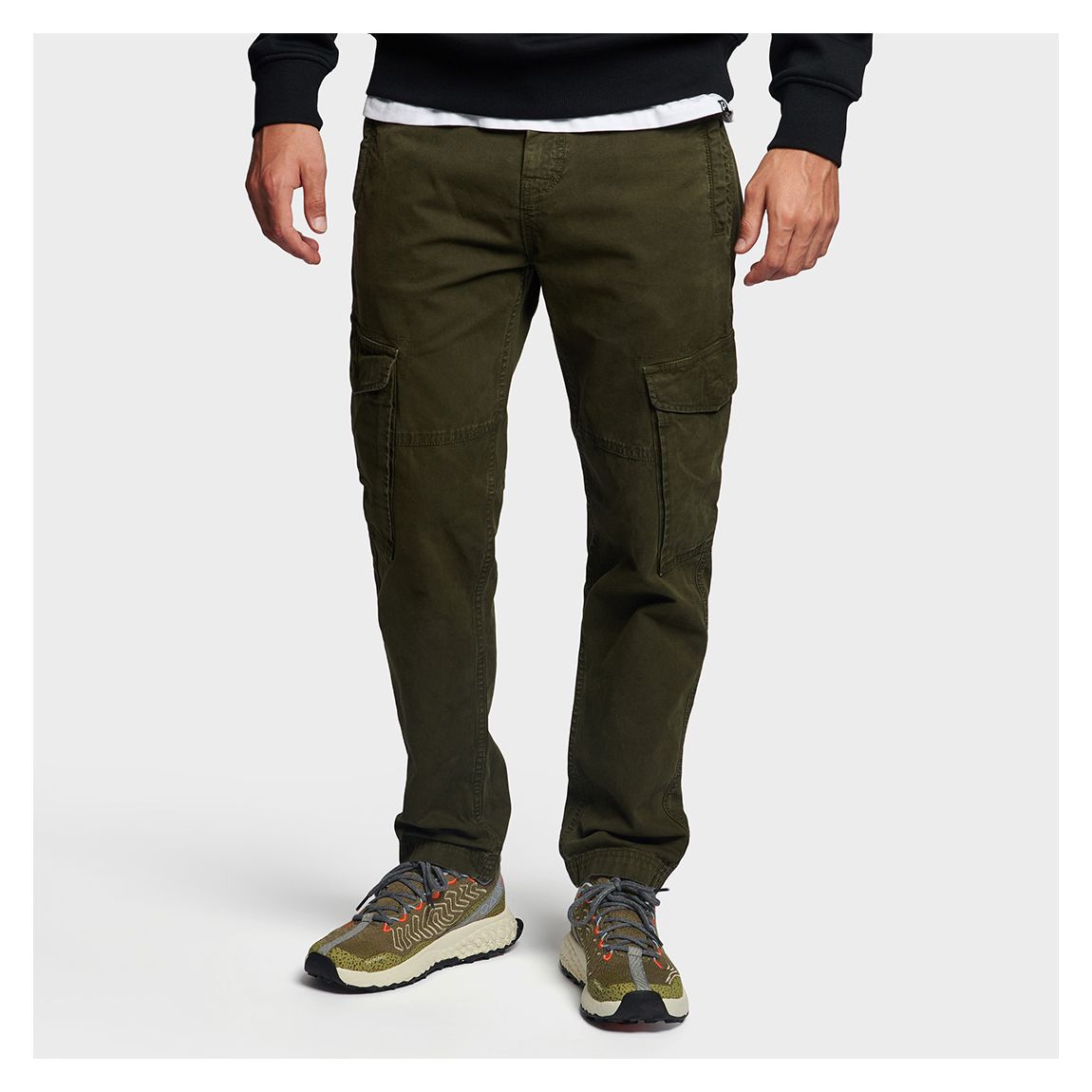 Khaki Bear Cargo Cotton Trousers main product photo