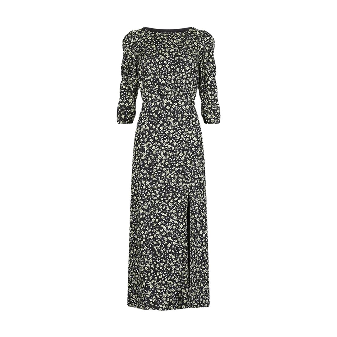 Black Bella Ditsy Scoop Back Dress main product photo