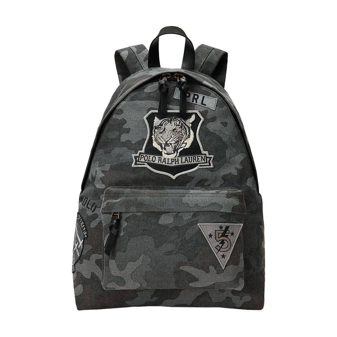 Grey Camo Canvas Cotton Backpack main product photo