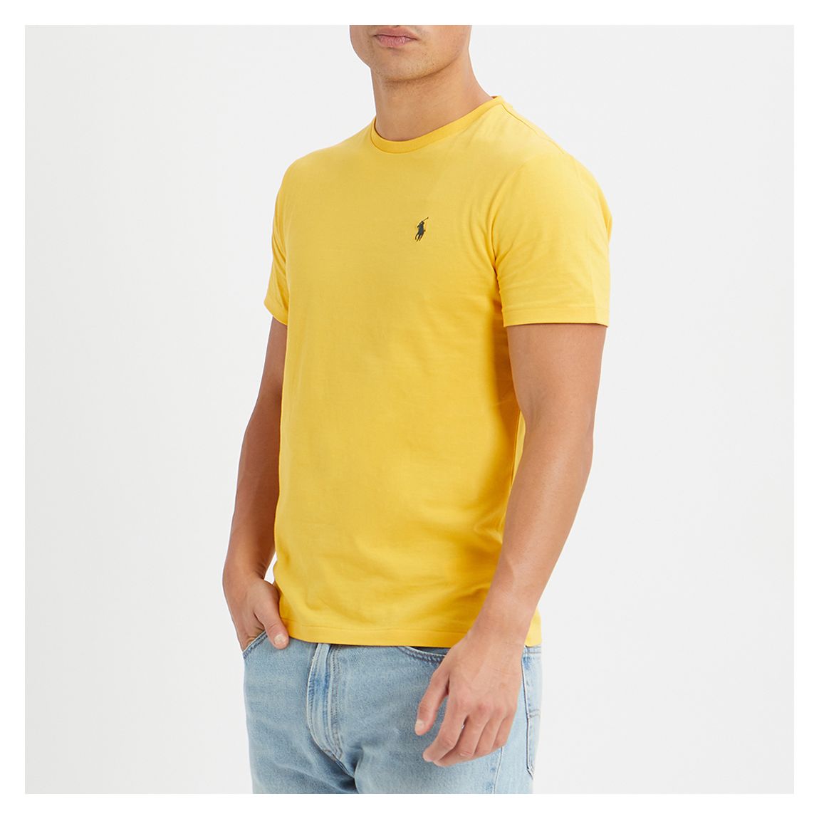 Yellow Short Sleeve Cotton T-Shirt main product photo