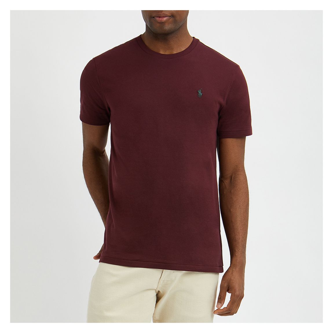 Dark Red Cotton T-Shirt main product photo