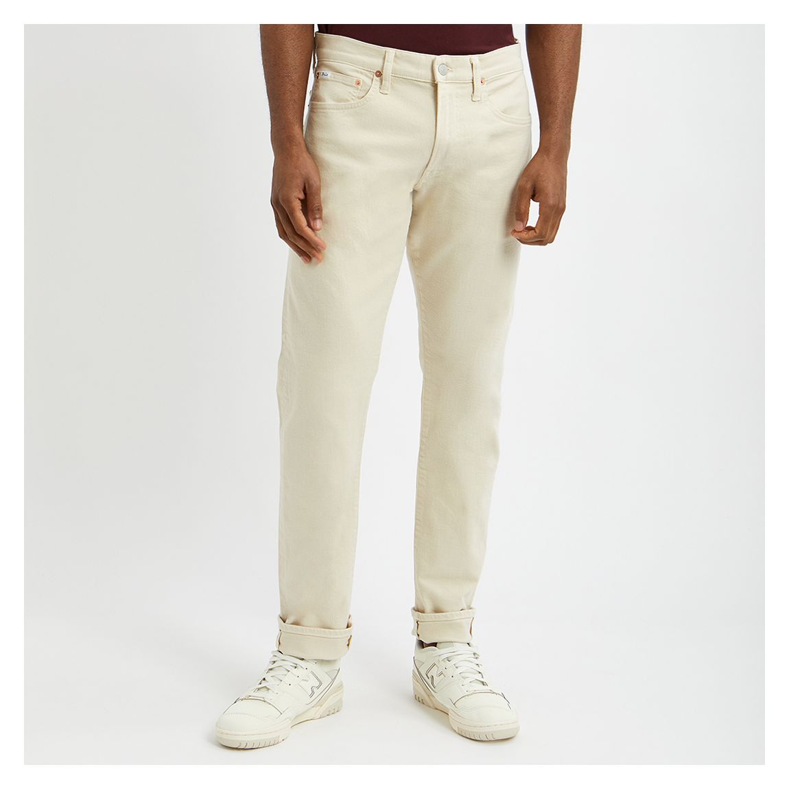 Ecru Sullivan Slim Stretch Jeans main product photo