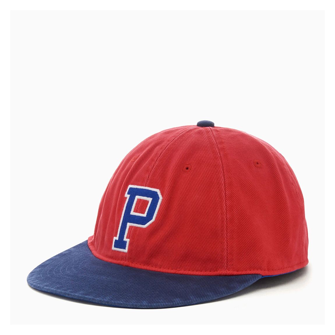 Red/Navy Twill Cap main product photo