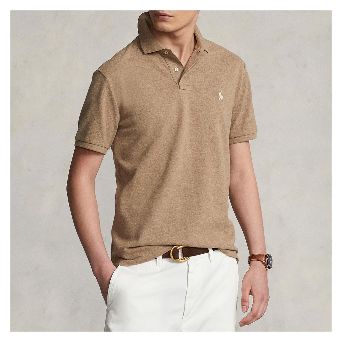 Sand Cotton Polo Shirt main product photo