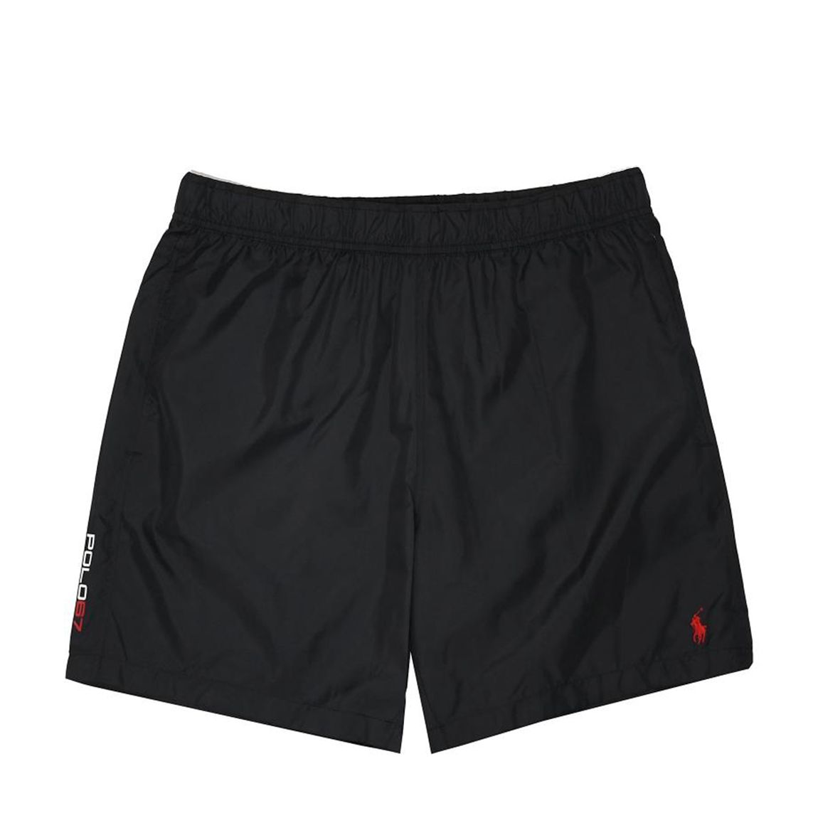 Black Ripstop Athletic Shorts main product photo