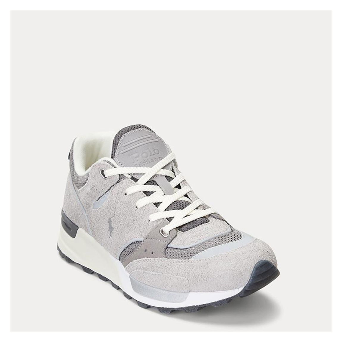 Grey Trackster Suede Trainers main product photo