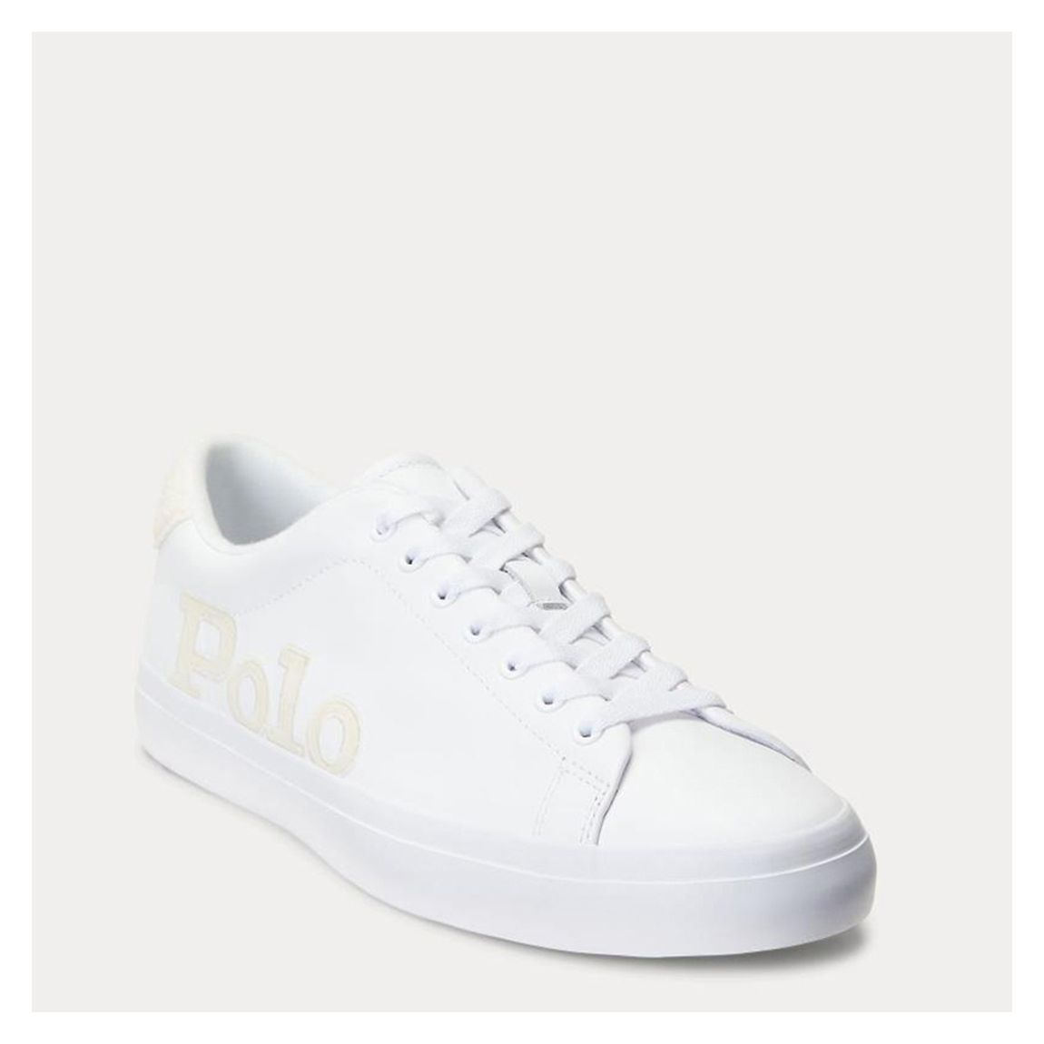 White Longwood Leather Trainers main product photo