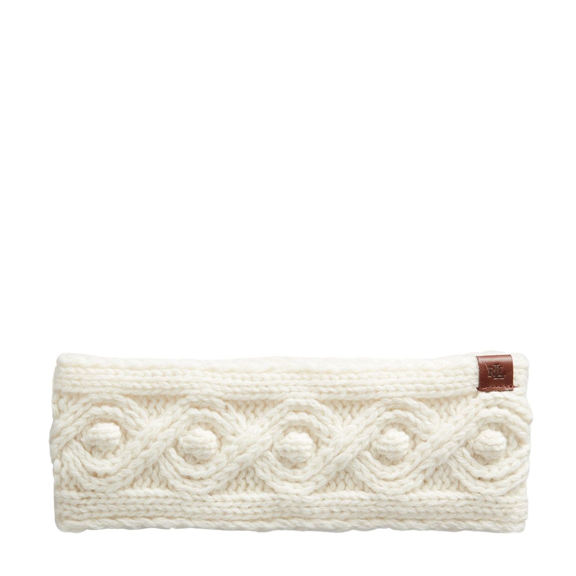Cream Cable Knit Wool Blend Head Band main product photo