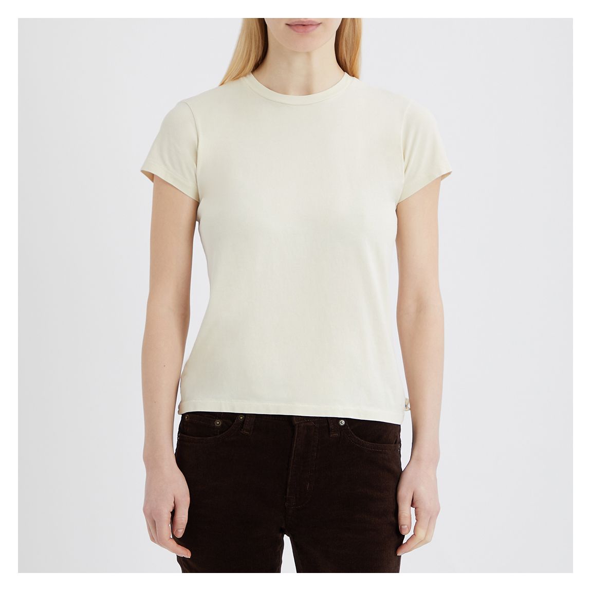 Ecru Organic Cotton T-Shirt main product photo