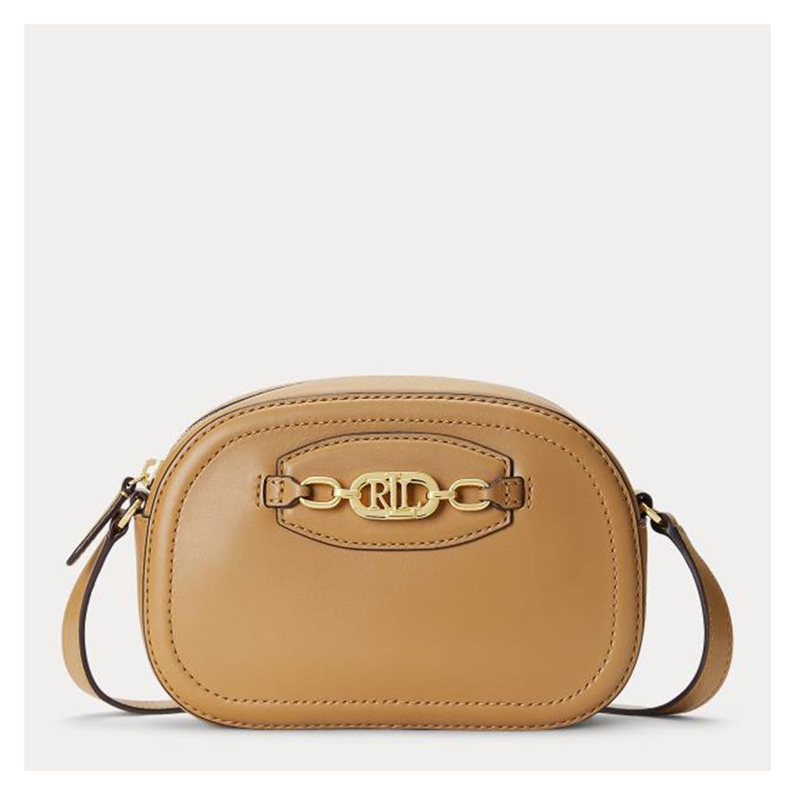 Camel Jordynn Leather Crossbody Bag main product photo