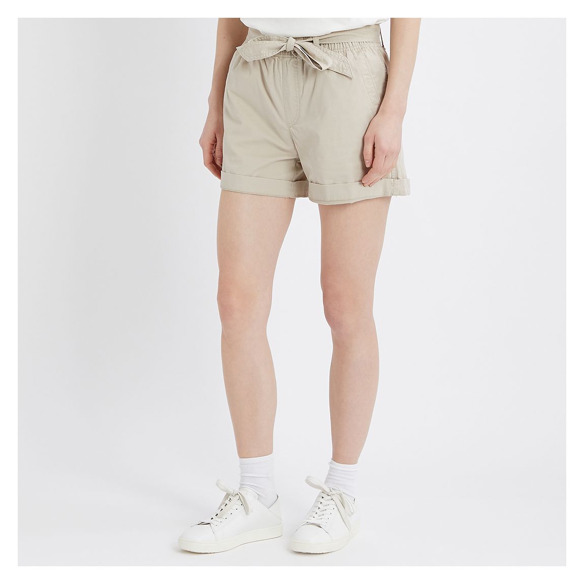 Stone Stretch Cotton Blend Shorts main product photo