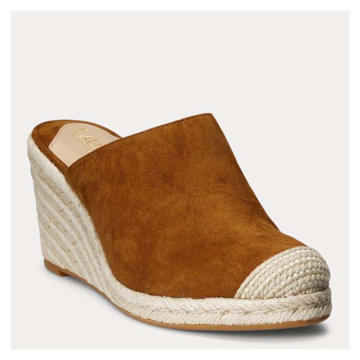 Tan Pennie Suede Wedge Heels main product photo