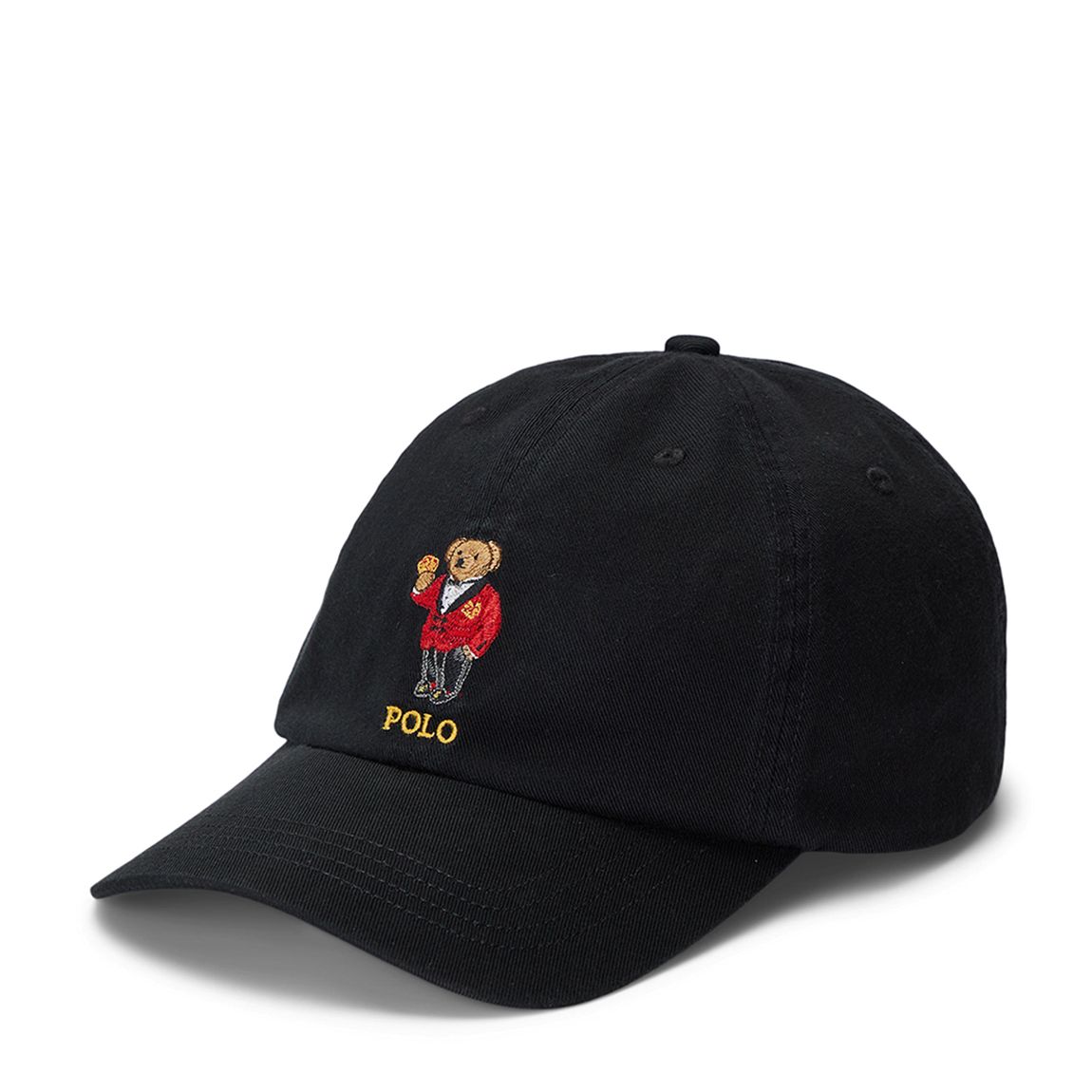 Older Boy's Black Embroidered Cotton Cap main product photo