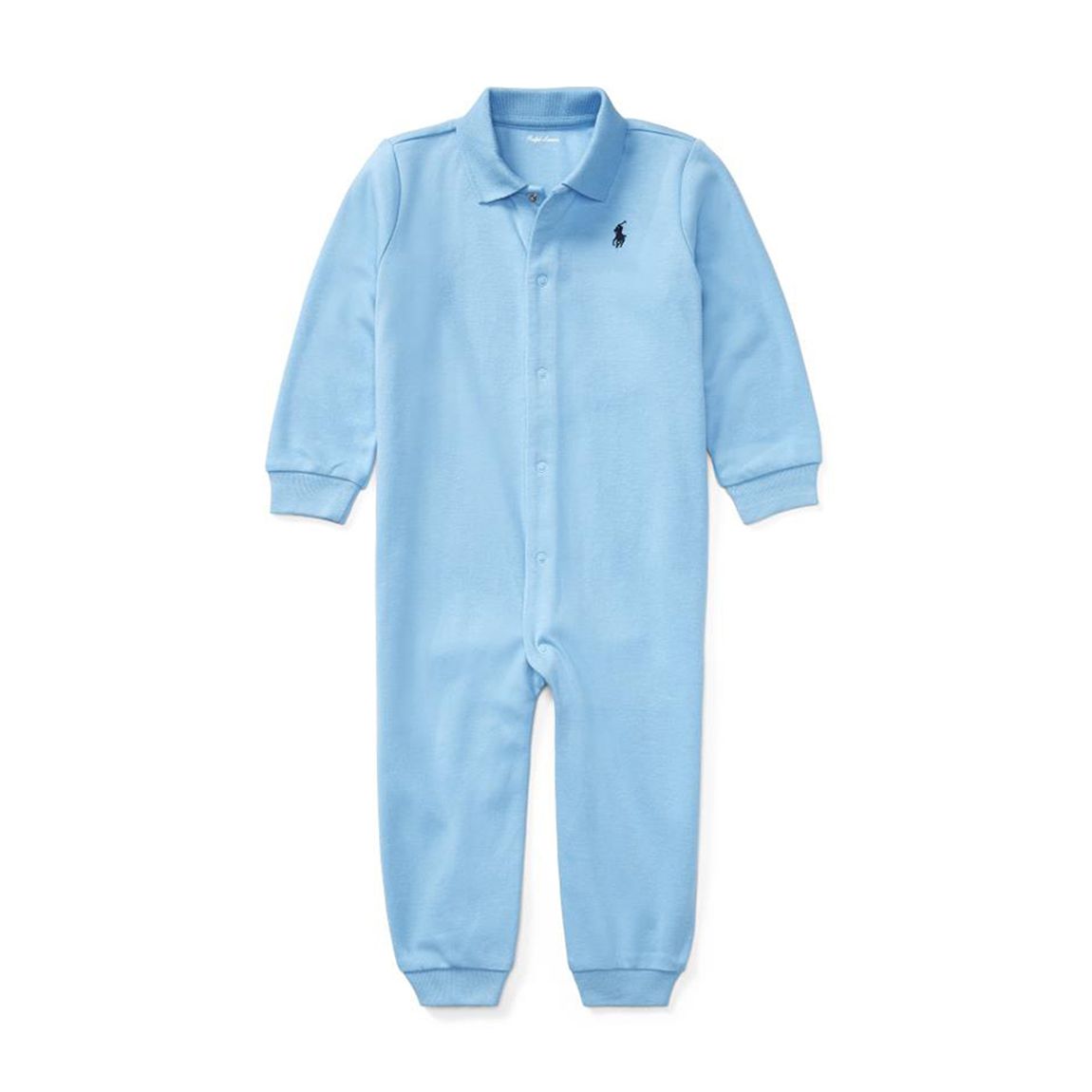 Baby Boy's Blue Cotton Baby Grow main product photo