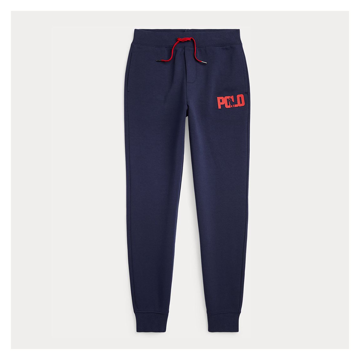Older Boy's Navy Cotton Blend Joggers main product photo