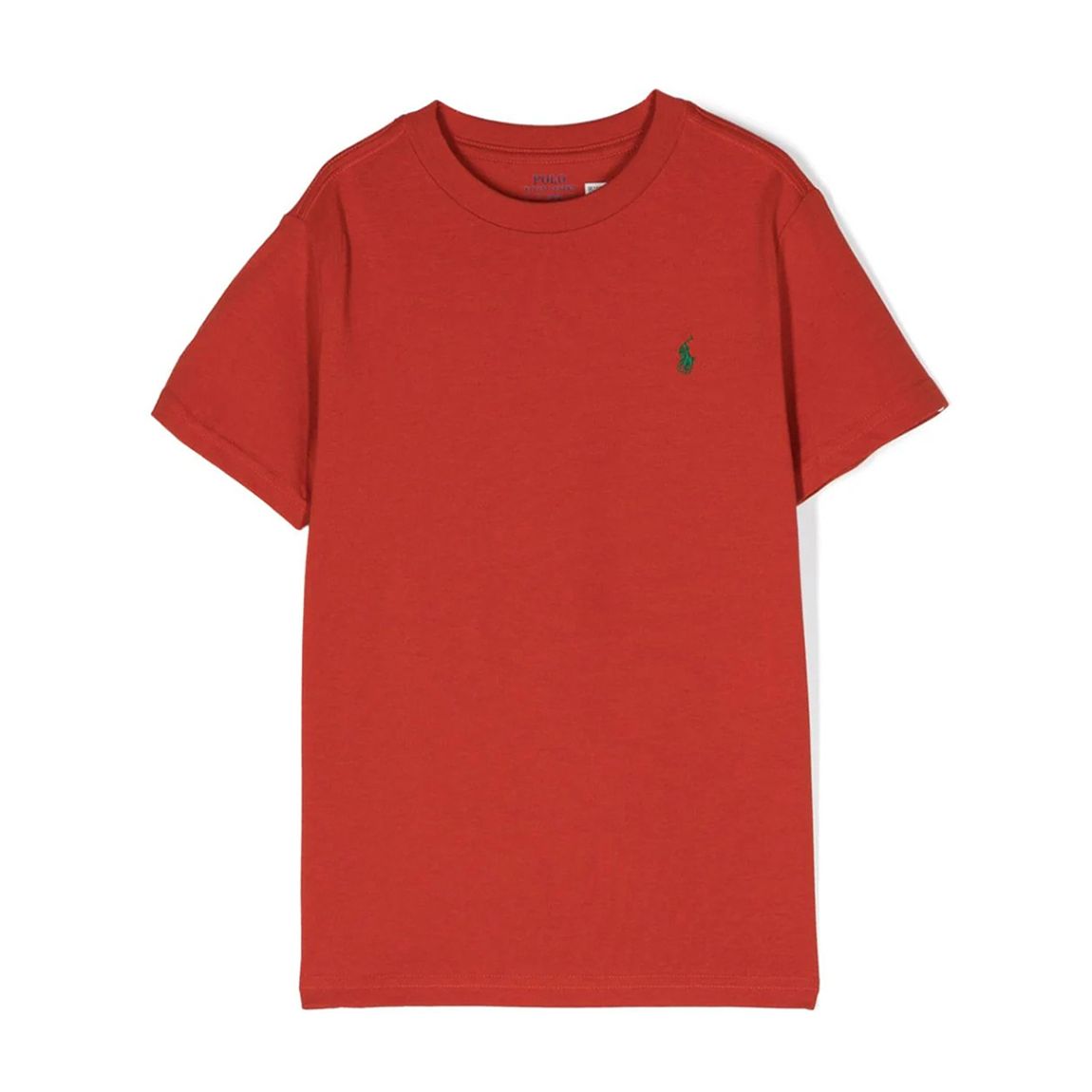 Older Boy's Rust Jersey Cotton T-Shirt main product photo
