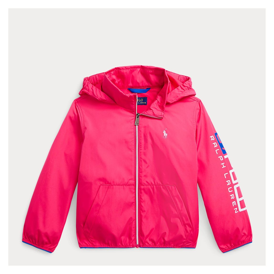 Younger Girl's Pink Hadley Hooded Jacket main product photo