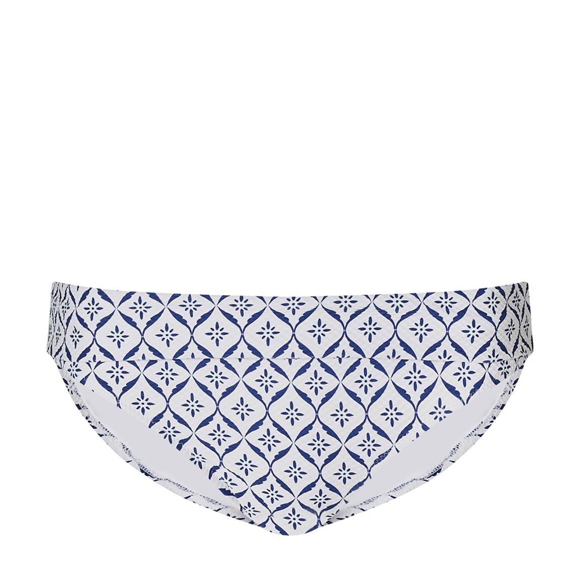 Blue Mid Rise Hipster Bikini Bottom main product photo