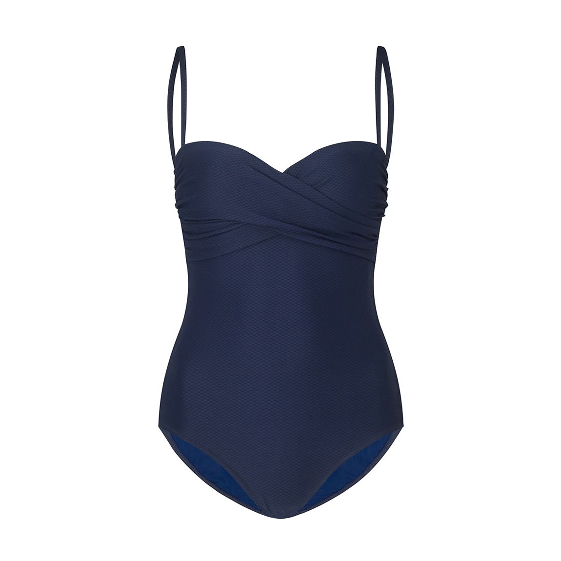 Navy Crossover Swimsuit main product photo