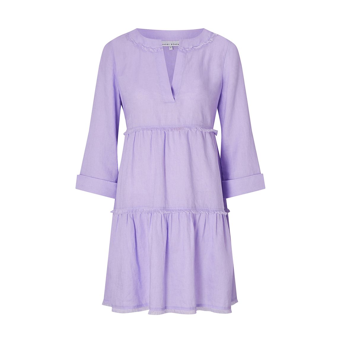 Lilac V-Neck Tunic main product photo