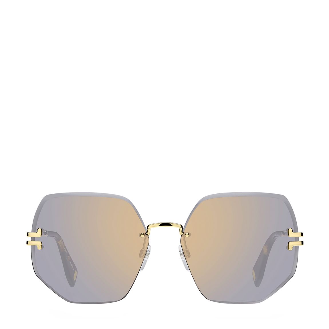 Gold Rectangular Sunglass Frames main product photo