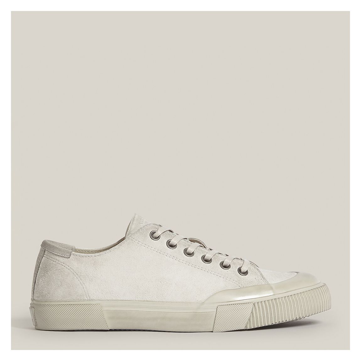 Chalk White Dumont Low Top Leather Trainers main product photo