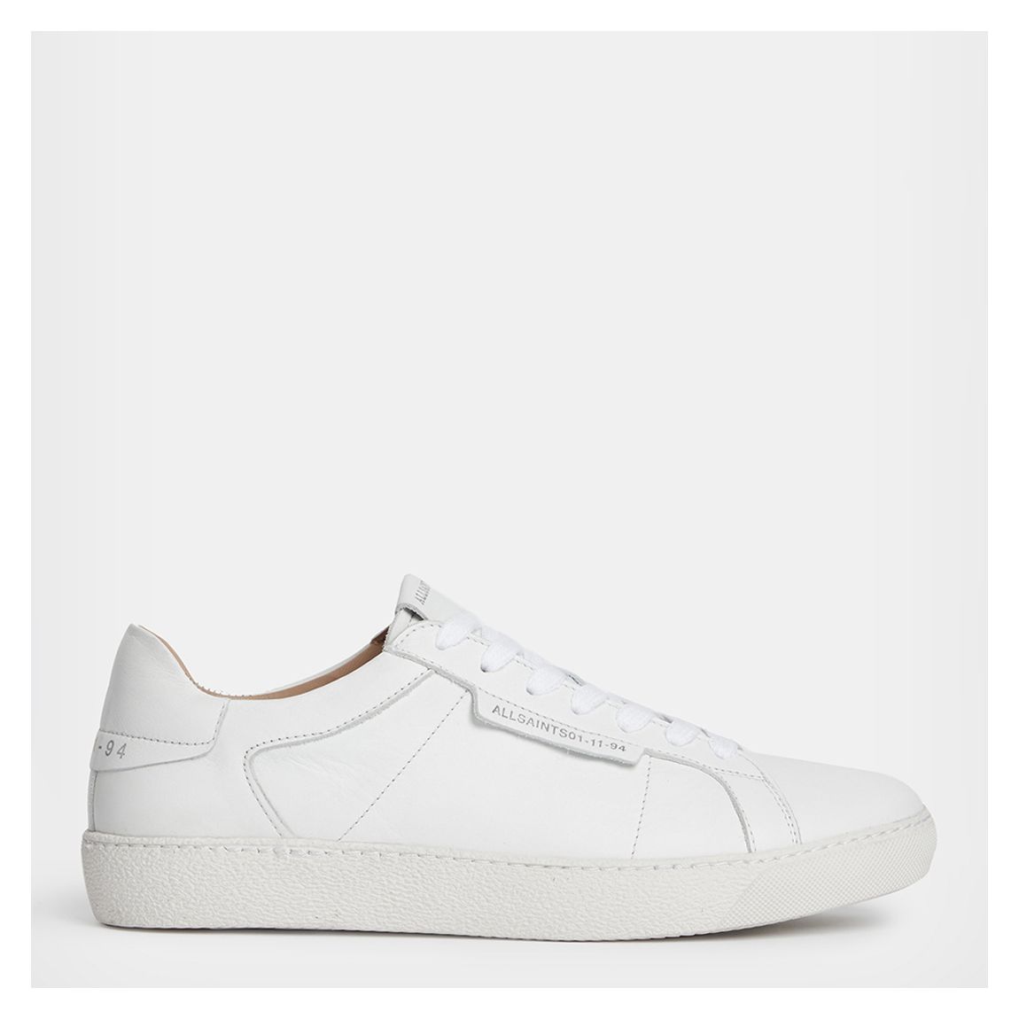 White Sheer Low Top Leather Trainers main product photo