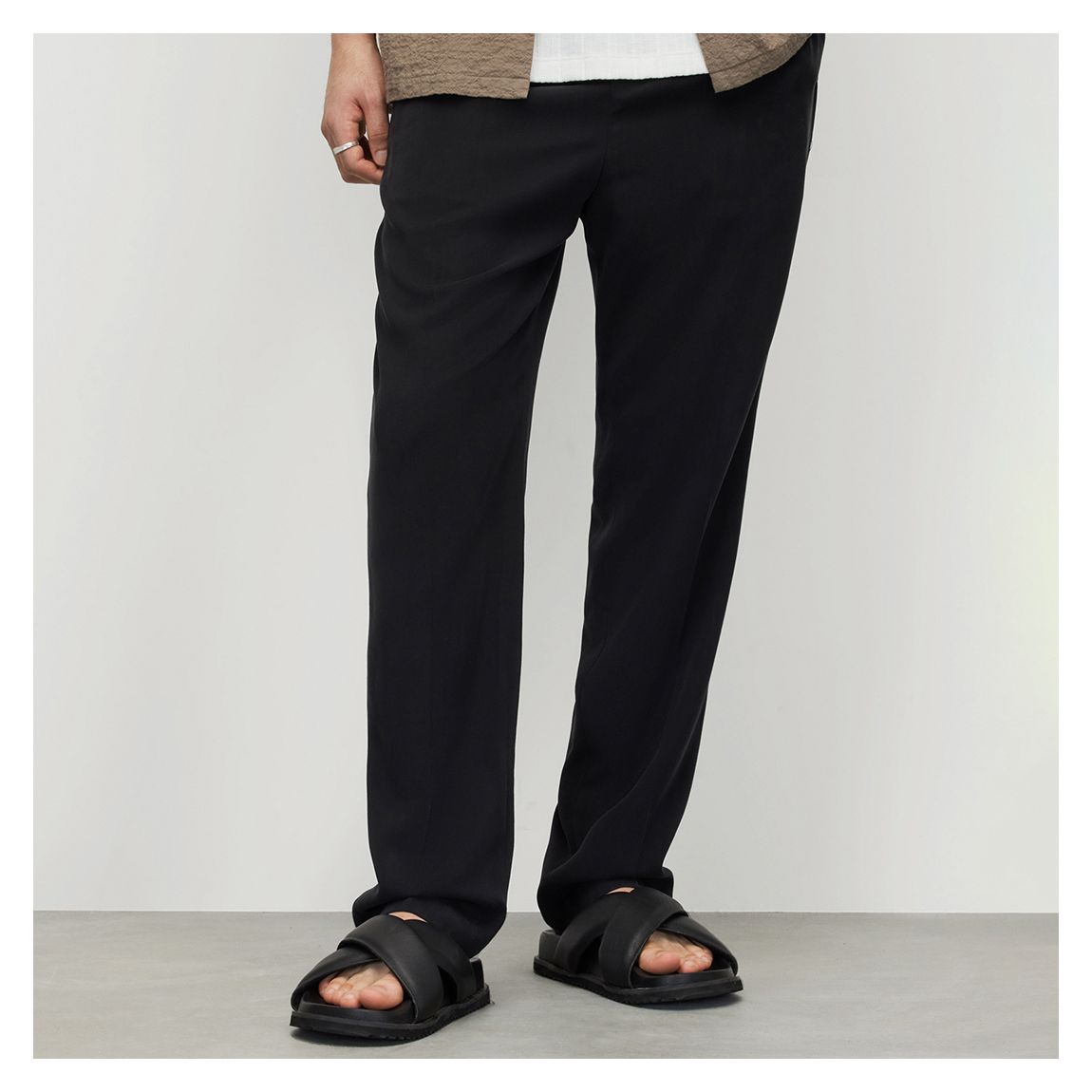 Black Bremo Trousers main product photo
