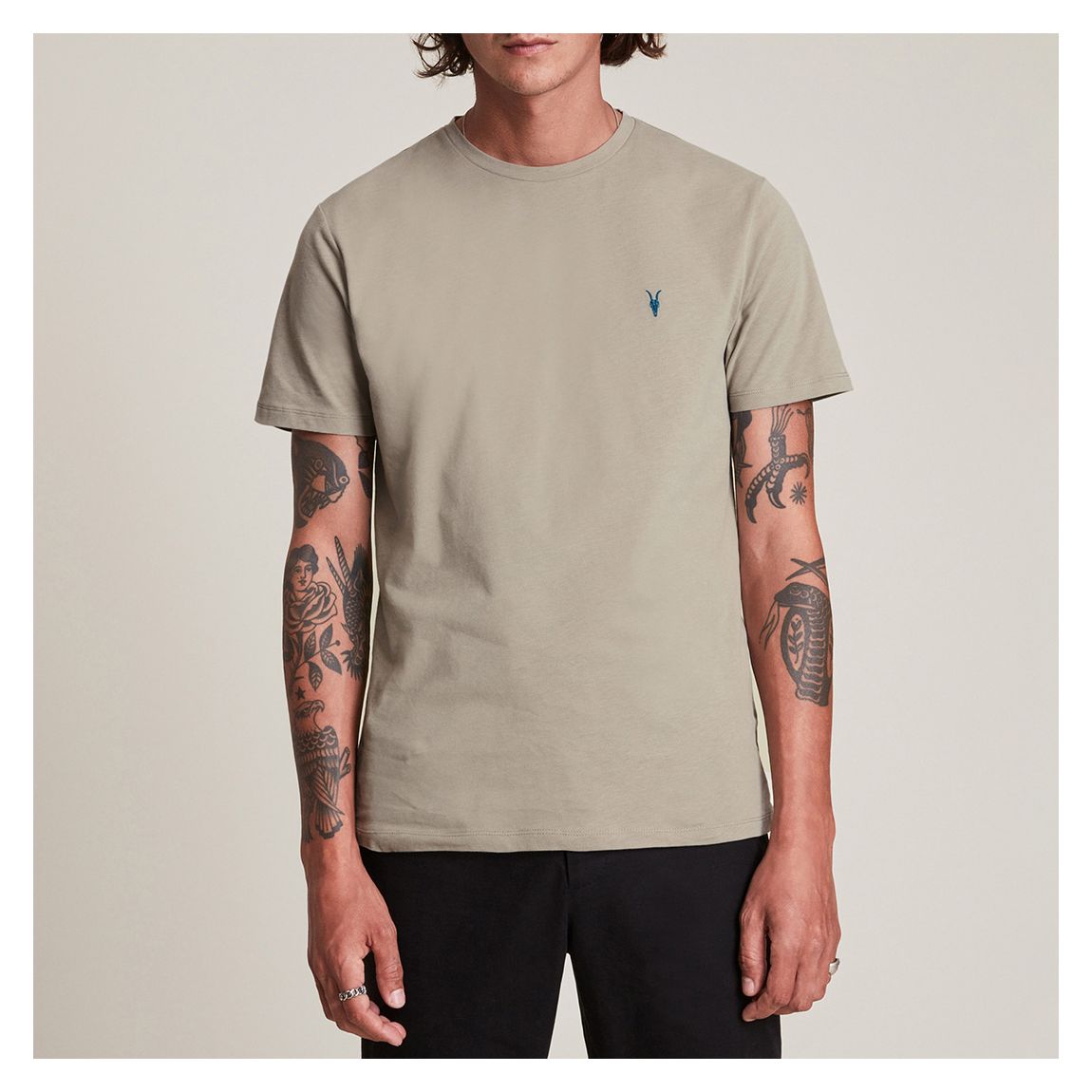 Sage Brace Contrast T-Shirt main product photo