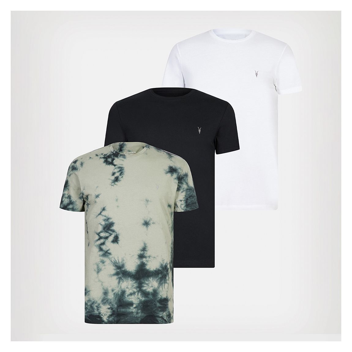 Black Multi 3-Pack Tonic Crew T-Shirt main product photo