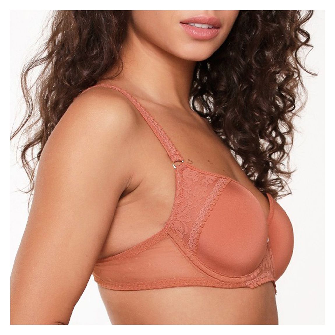 Orange Uni Fit Bra main product photo