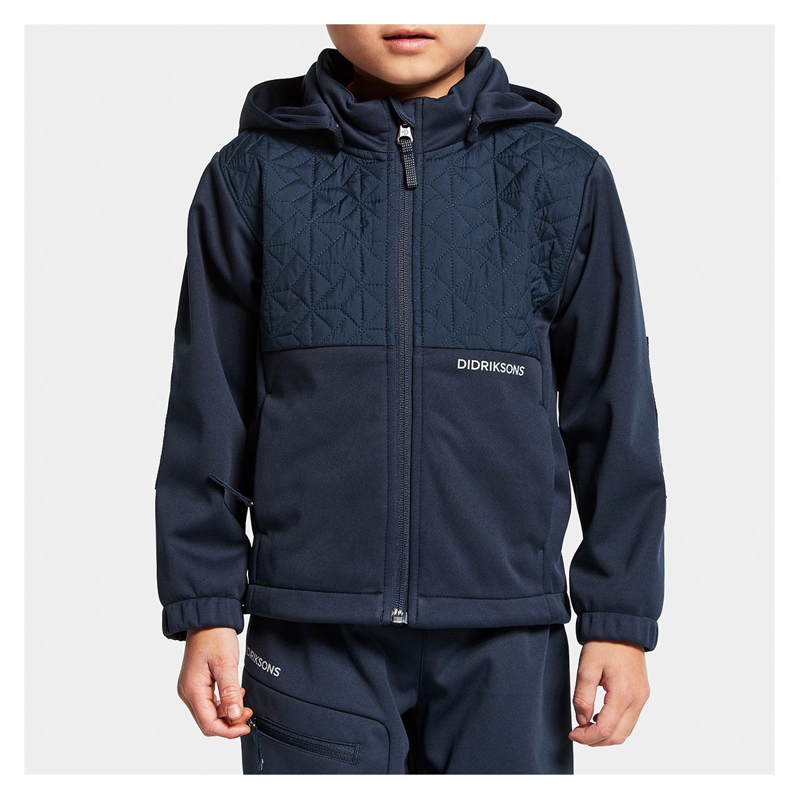 Navy Briska Hooded Jacket main product photo
