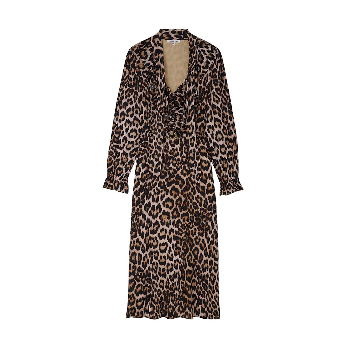 70s Dress with Animal Print Design main product photo