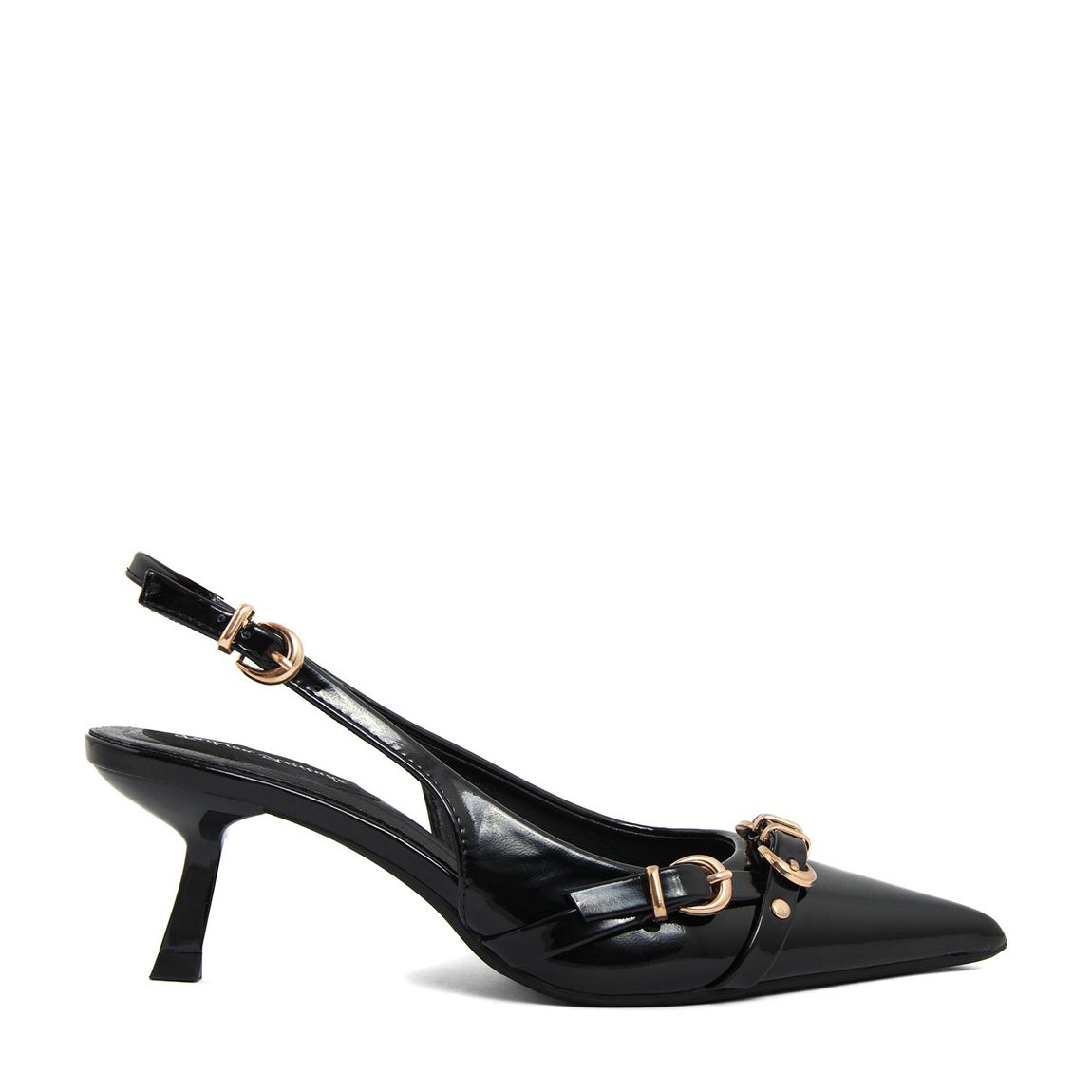 Black Sling Back Court main product photo