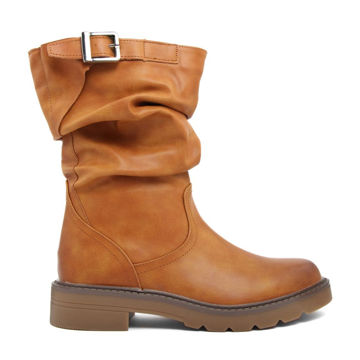 Tan Biker Ankle Boot main product photo