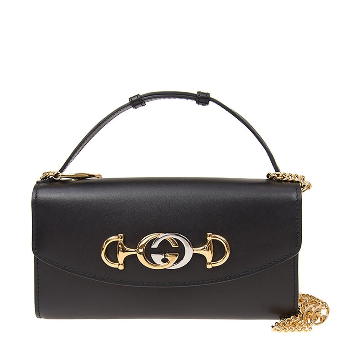 Gucci Zumi Mini Shoulder Bag In Black main product photo